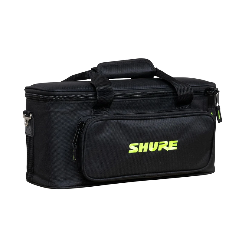 Shure by Gator Padded Microphone Bag That Holds Up to 12 Mics, Black (SH-MICBAG12)