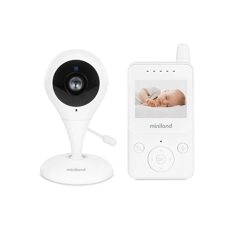 Miniland - Digimonitor 2.4: Baby monitor with rotating camera.