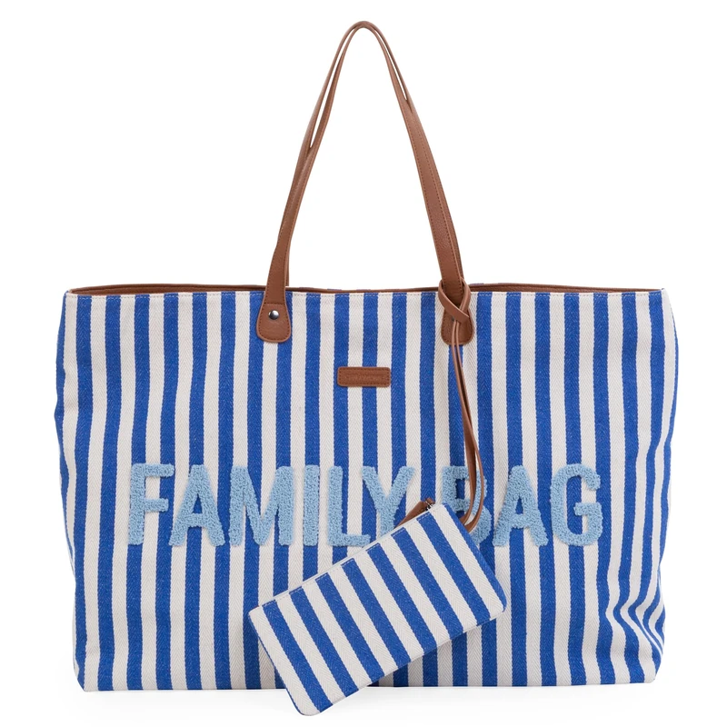 Childhome Family Bag - Large Blue Stripe Changing Bag
