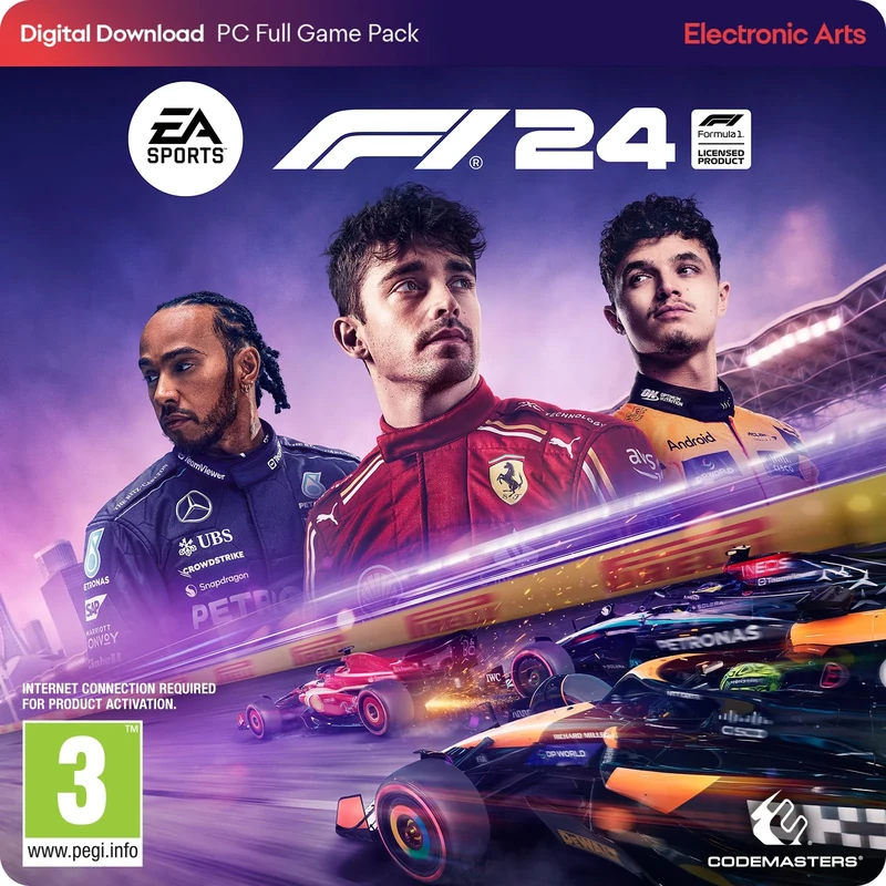 EA SPORTS F1 24 Standard Edition PCWin | Downloading Code EA App - Origin | VideoGame | English