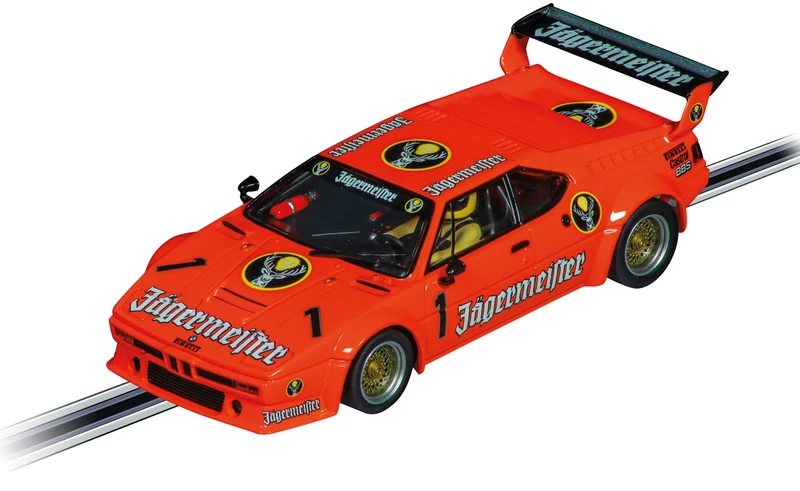 Carrera Evolution 20027792 BMW M1 Procar Jägermeister Racing Team, No.1 1:32 Scale Slot Car track, Mehrfarbig