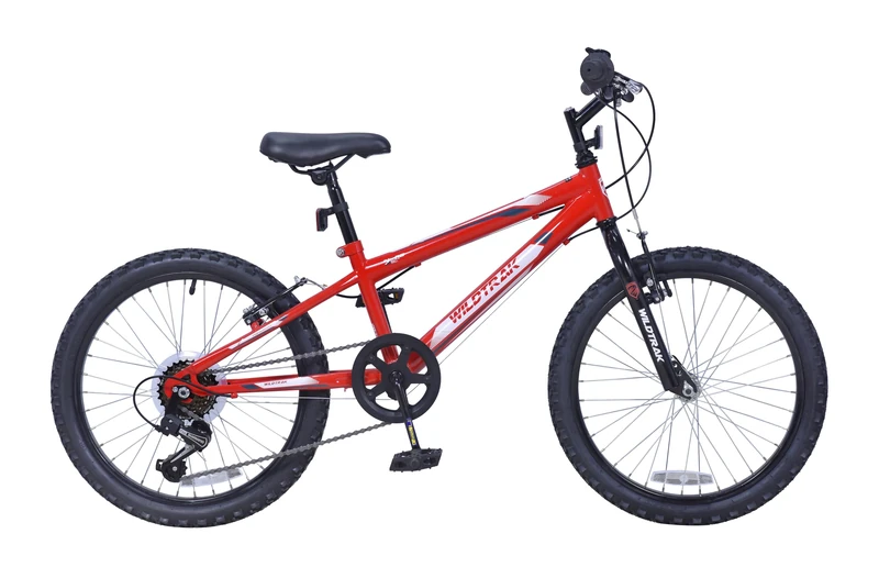 WildTrak - Steel Bike, Adult, 26 Inch, 6 Speed - Burgundy