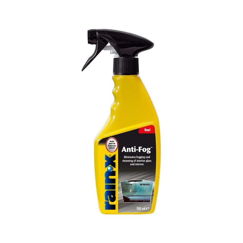 Rain-X Anti-Fog - Prevents Fogging & Misting on Car Windows & Mirrors - Long-Lasting Clarity - 500ml - Image 1