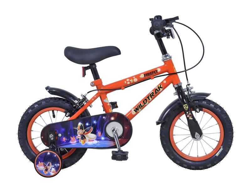 Wildtrak - Firefly 12 Inch Bike for Children 2-4 Years Old with Training Wheels - Red