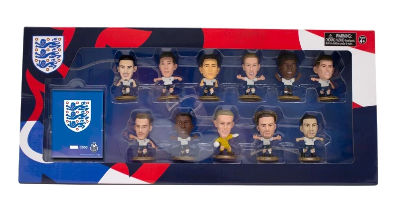 SoccerStarz - England Team Pack 11 figure (2024 Version)