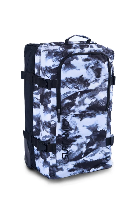 Surfanic Maxim 2.0 70L Roller Bag (White Out Print)
