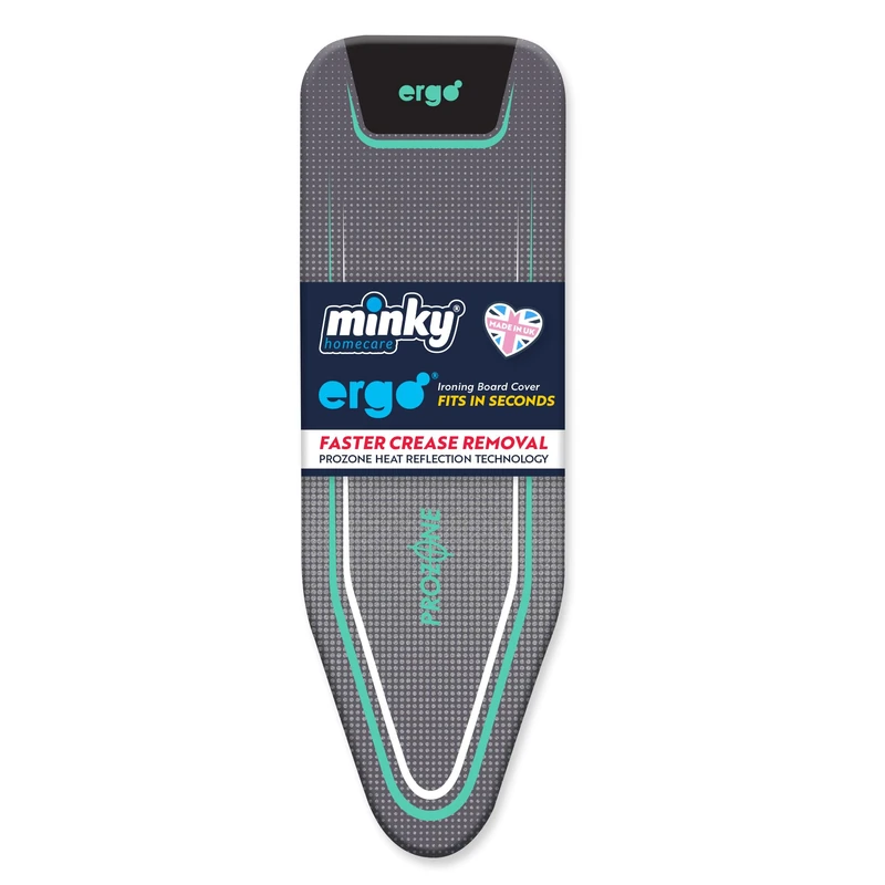Minky Ergo Mint Replacement Ironing Board Cover 122 x 38 cm