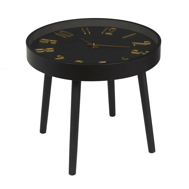 HOME DECO FACTORY - HD0073 - Silent Clock Table Lounge 50Cm - Living Room, Dining Room