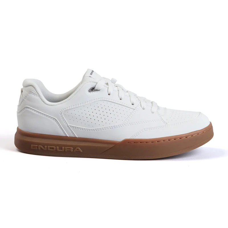 Endura Hummvee Flat Pedal Cycling Shoes | Versatile | Comfortable Cycling Shoes, White, 45