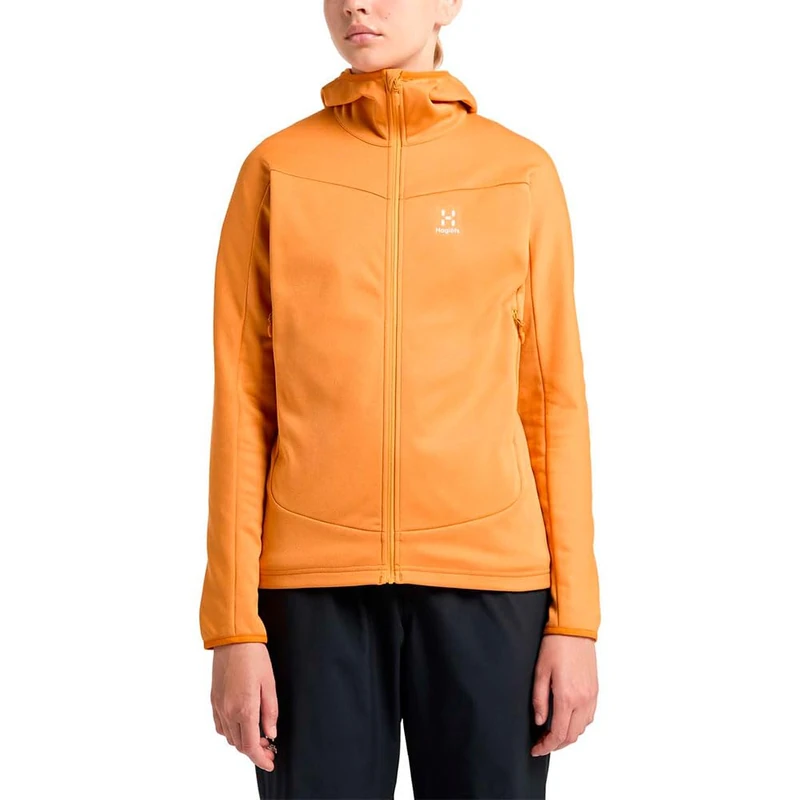 HAGLOFS 604912_48H FROST MID HOOD Jacket Women's DESERT YELLOW Size XS