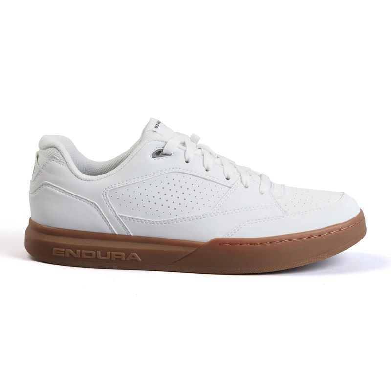Endura Hummvee Flat Pedal Cycling Shoes | Versatile | Comfortable Cycling Shoes, White, 45.5