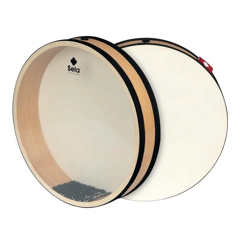 Ocean Drum 30 cm (12 inches), Wooden Frame with Natural Skin
