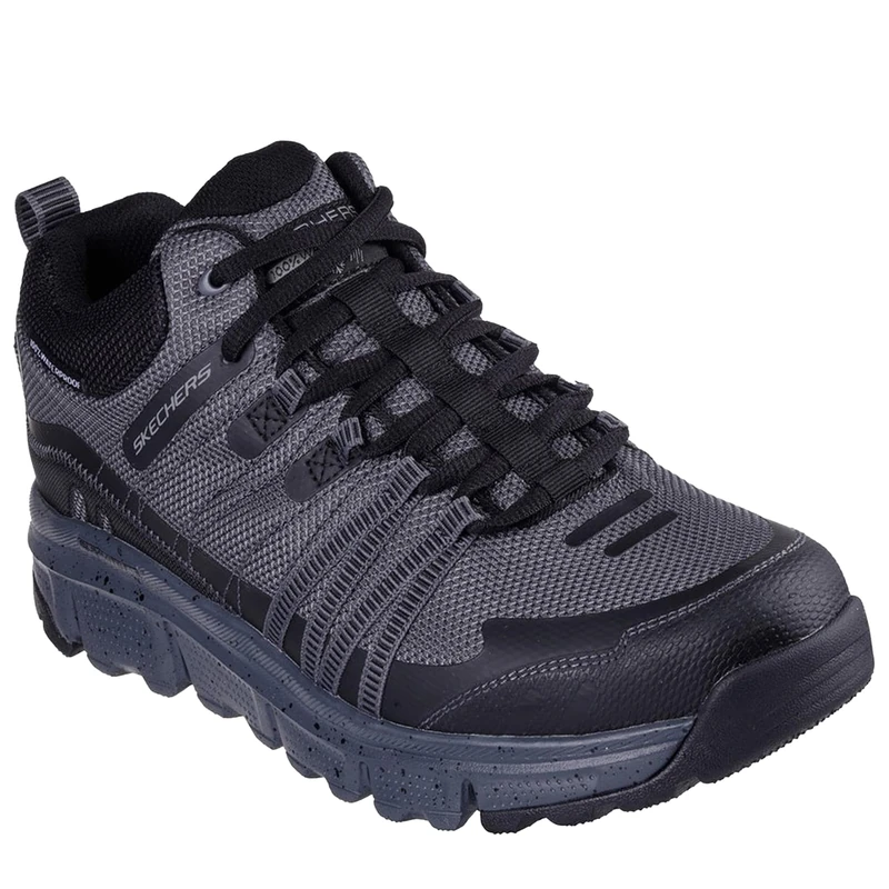 Skechers Men's Summits At Canobie Trainers, Charcoal Synthetic/Textile/Black Trim, 7.5 UK