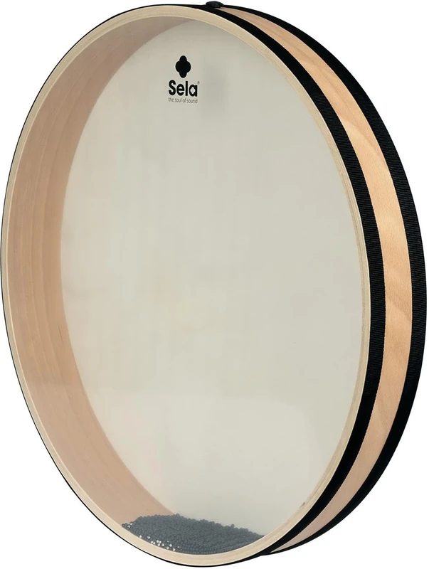 Ocean Drum 45 cm (18 inches), Wooden Frame with Natural Skin