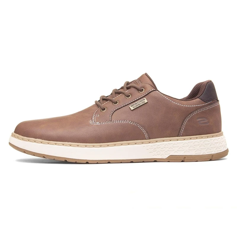 Skechers Men's Garlan Pryor Sneaker, Brown Synthetic, 12 UK - Image 1