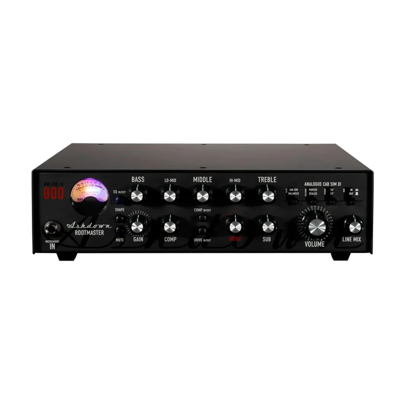 Ashdown Engineering RM-800-EVOIII High-Powered Bass Amp Head