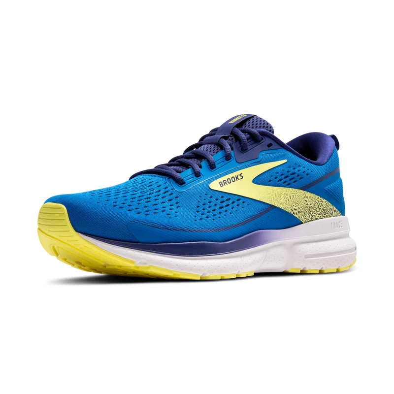 BROOKS 1104121D421 Trace 3 Men Electric Blue/Navy/Lemon UK 9