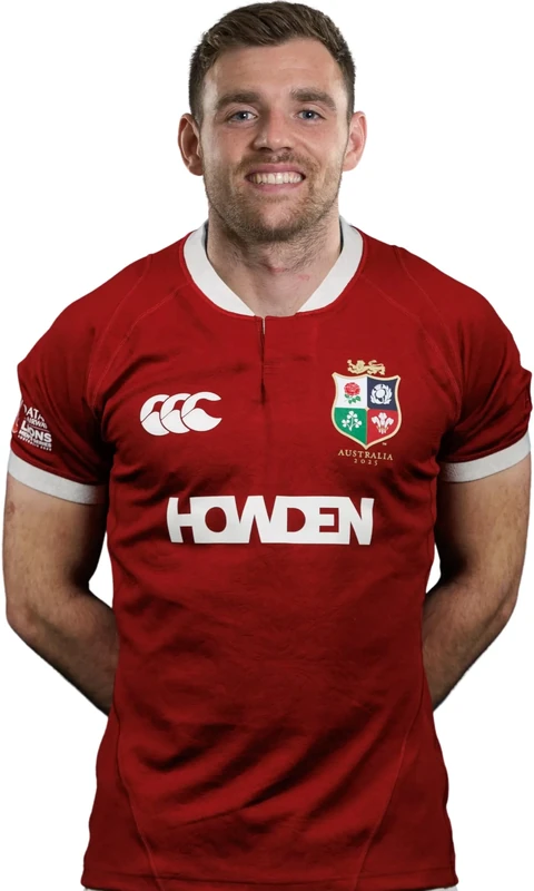 British & Irish Lions Men's Canterbury 2025 Players Rugby Jersey, Red Dahlia, S