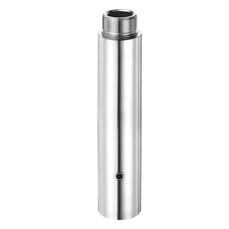 PATIKIL 250mm(10") Dance Pole Extension for 45mm Stripper Dance Pole Stainless Steel Extending Tube Height Adjustable Replacement Accessories for Dancing Pole Connect