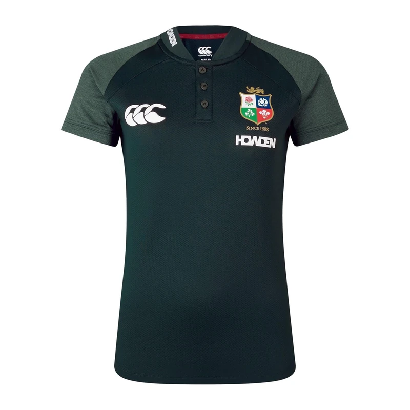 British & Irish Lions Canterbury Women's Canterbury Polo Shirt | Breathable | Moisture Wicking | Official Licensed Product Polo Shirt