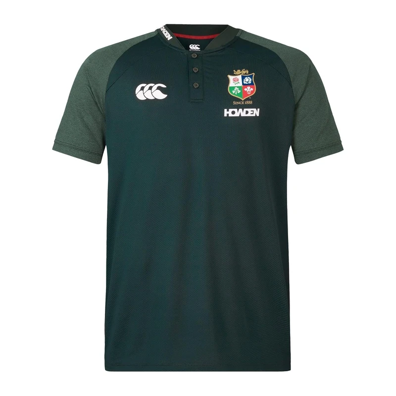 Canterbury Men's Official British & Irish Lions Polo Shirt | Breathable | Moisture Wicking, Scarab, 3XL