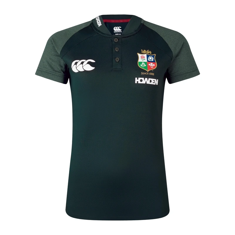 British & Irish Lions Women's Canterbury 2025 Polo, Scarab, 18