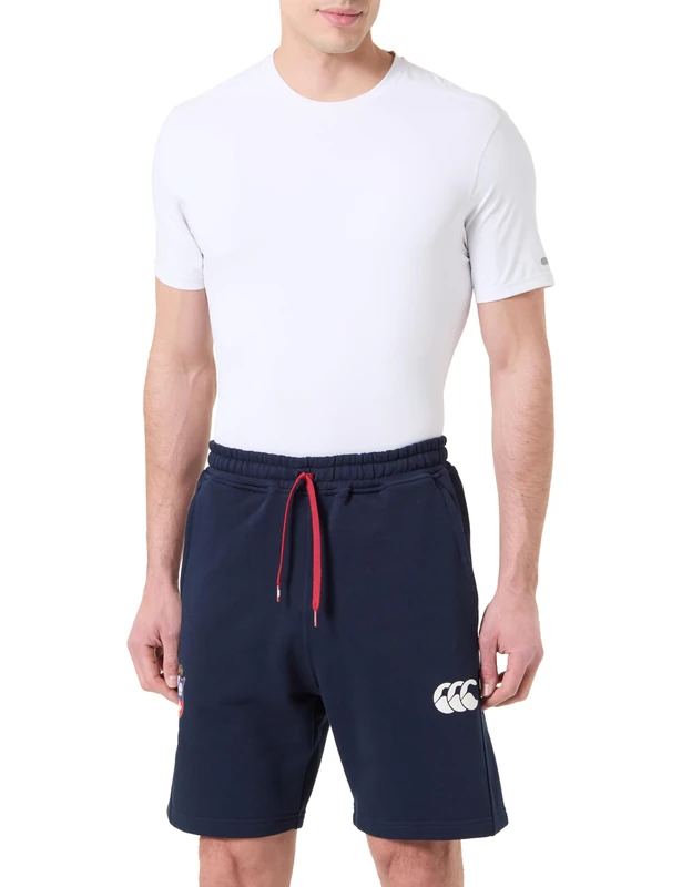 Canterbury Men's British & Irish Lions Canterbury Fleece Rugby Shorts | Heavyweight Fabric | Official British & Irish Lions Licensed Product Leisure Shorts, Dark Sapphire, M - Image 1