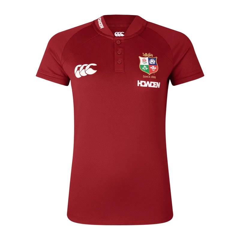British & Irish Lions Canterbury Women's Canterbury Polo Shirt | Breathable | Moisture Wicking | Official Licensed Product Polo Shirt
