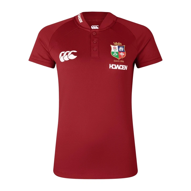 British & Irish Lions Canterbury Women's Canterbury Polo Shirt | Breathable | Moisture Wicking | Official Licensed Product Polo Shirt