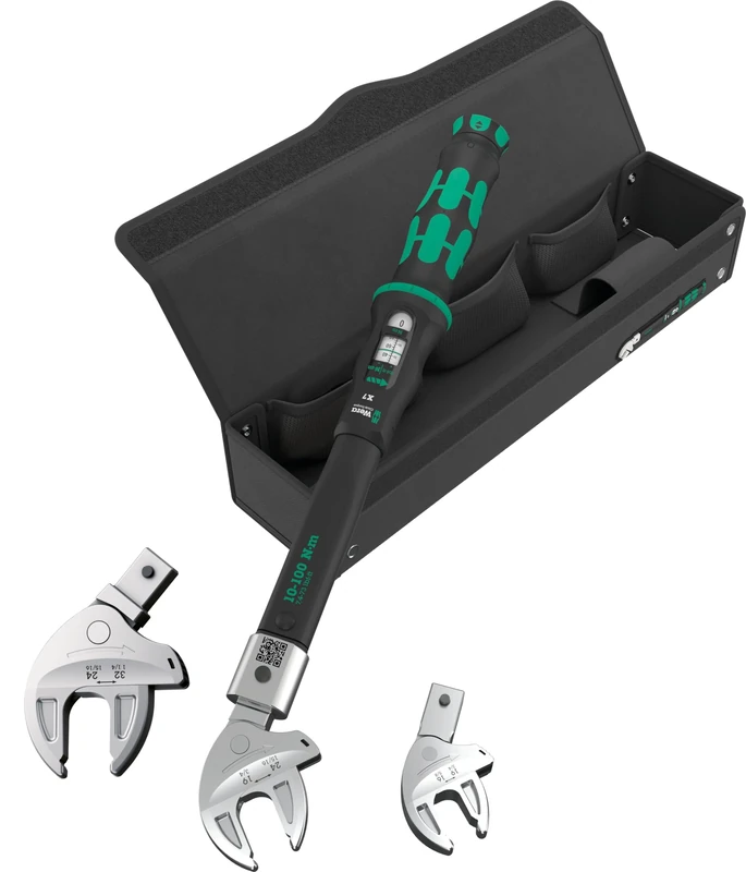 Wera 9530 Torque Wrench Set for Heat Pumps, Click-Torque Set, Heat Pumps/air Conditioning - 05136076001