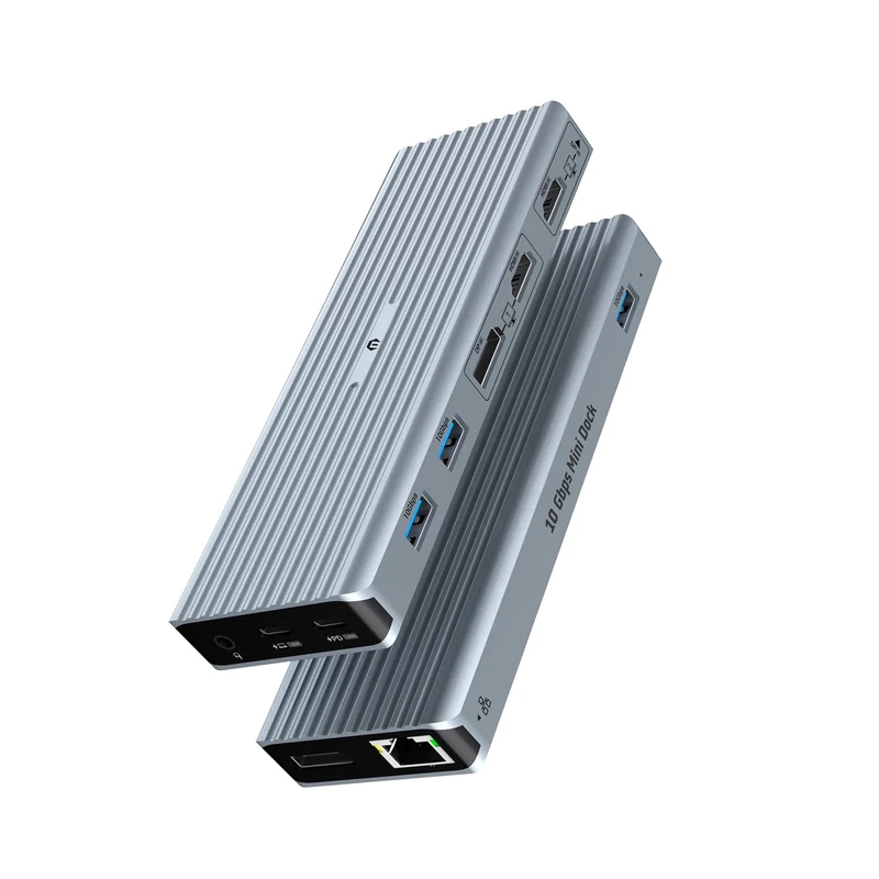 11 Port USB C Hub, Triple Display USB C Docking Station for M1/M2 MacBook Pro/Air (4K HDMI/DP, 10Gbps USB 3.1, PD 100W, SD/TF, Gigabit Ethernet) Docking Station for Dell, Surface, HP