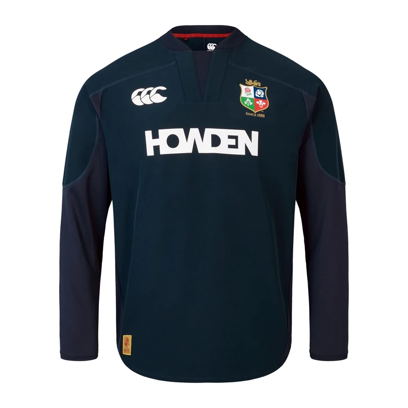 British & Irish Lions Men's Canterbury 2025 Drill Shirt, Dark Sapphire, XS