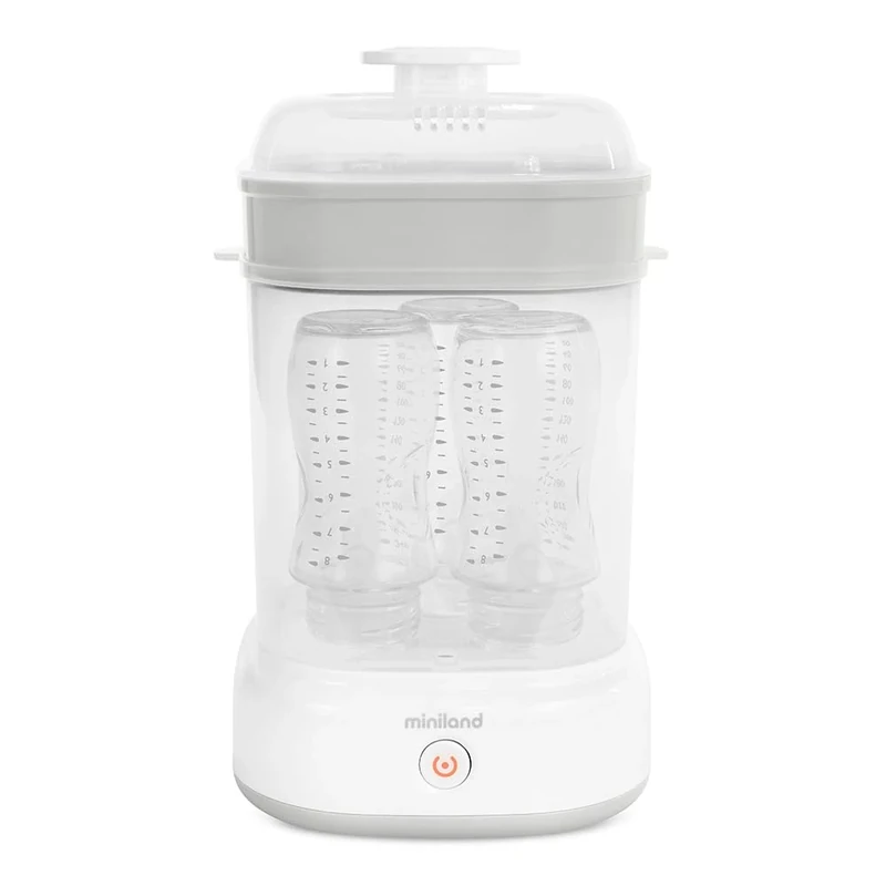 Miniland Mini Steamy - Large Capacity White steriliser