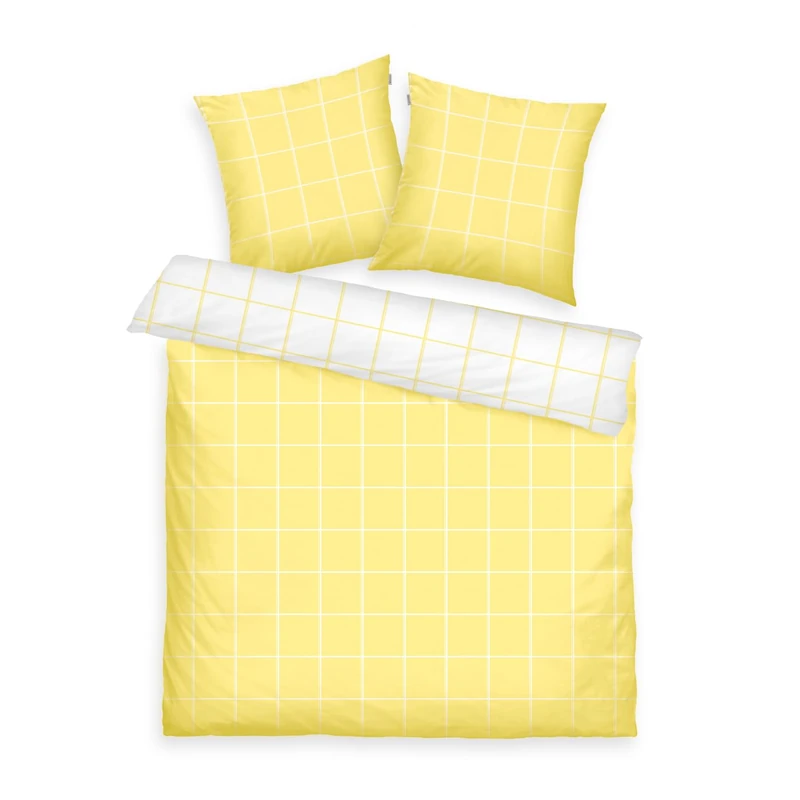 Herding Klaus GmbH Duvet Cover Bed Cover Bedding, Light Lemon, Full