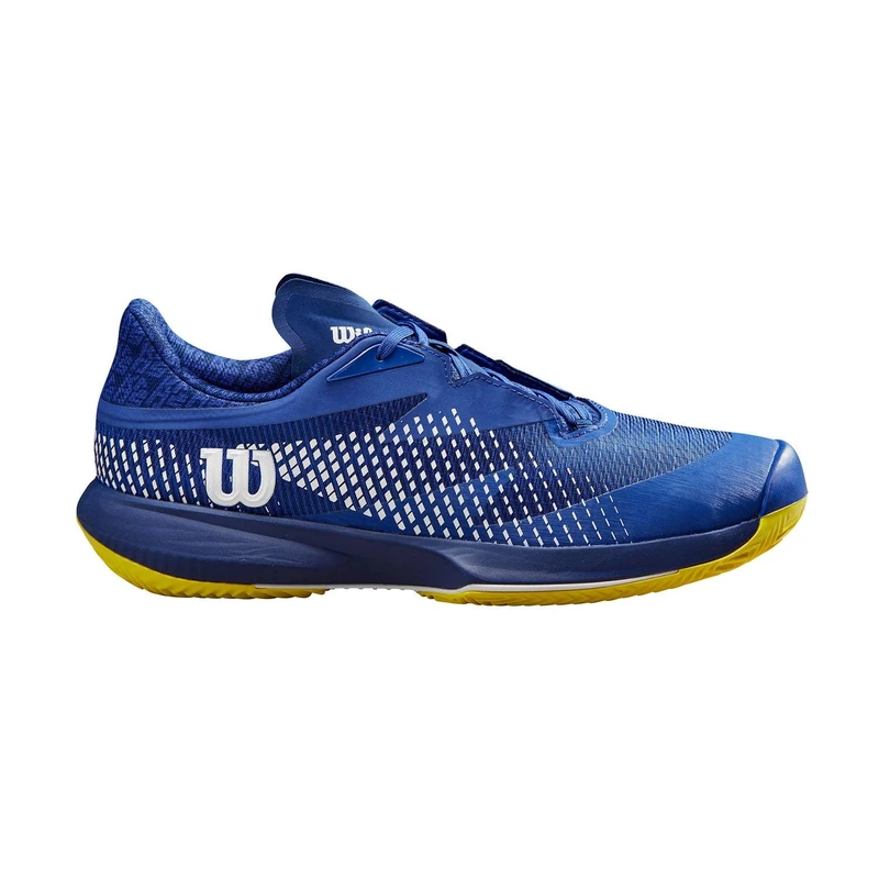 Wilson Kaos Swift 1.5 Clay Tennis Shoe for Clay Court, Men's, Size 9, Bluing/Sulphur Spring/Blue Print