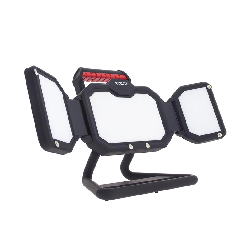 DISPLAY 8 FLOODLIGHTS RECHARGEABLE USB 30W IP54
