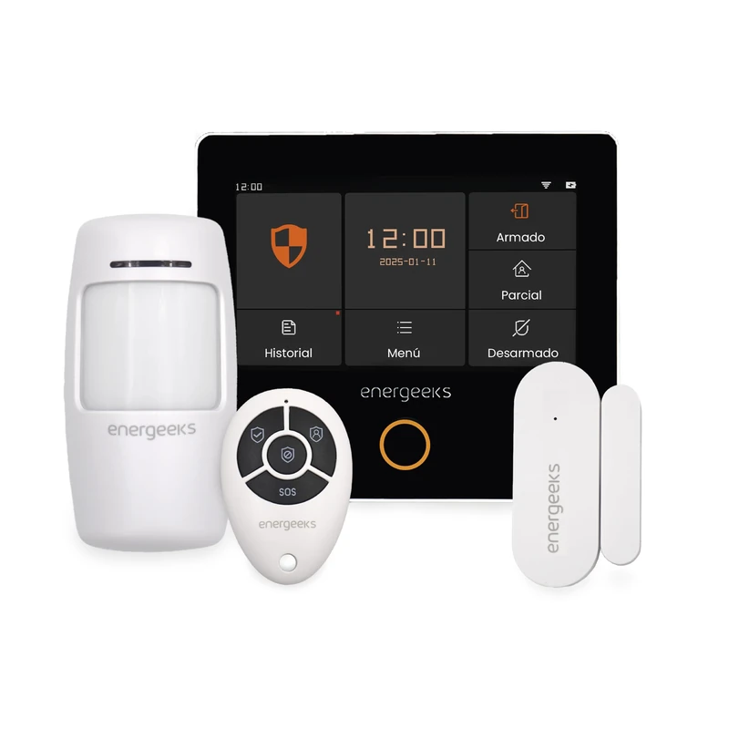 Wifi Protect Alarm SystemCentral Wifi-H300 x 1 PcAdapter DC 5V/1A x 1 PcRemote Control x 1 PcOpening Sensor x 3 PcMotion Sensor x 1 Pc