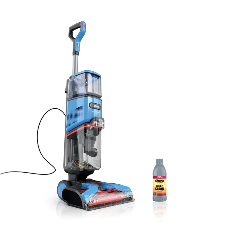 Shark EX121BRN CarpetXpert, Upright Area Rug Cleaner for Pets, Deep Cleaning & Dirt & Grime Removal, Carpet Shampooer, Blue