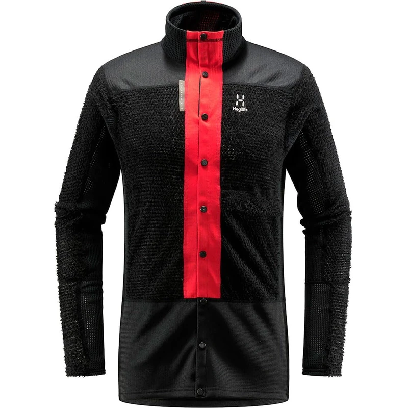 HAGLOFS 605258_4UF L.I.M ZT SYNC 2 MID JACKET Jacket Men's TRUE BLACK/ZENITH RED Size S