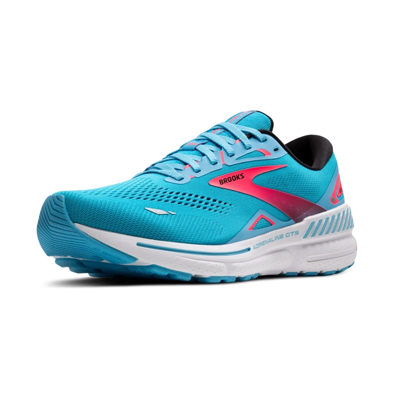 BROOKS 1103911D408 Adrenaline GTS 23 Men Crystal Seas/Diva Pink/Black UK 8.5