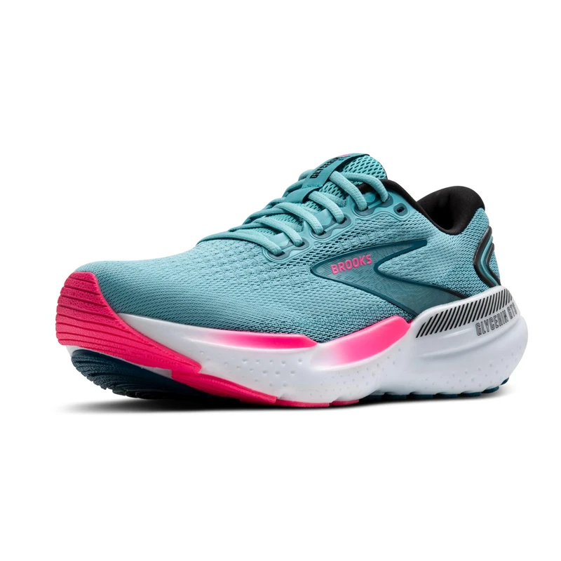 Brooks 1204091B497 Glycerin GTS 21 Women Moroccan Blue/Aqua/Pink UK 9.5