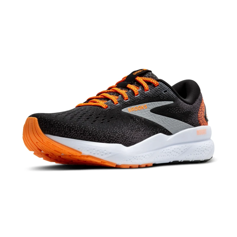 BROOKS 1104181D060 Ghost 16 Men Black/Orange/White UK 7.5