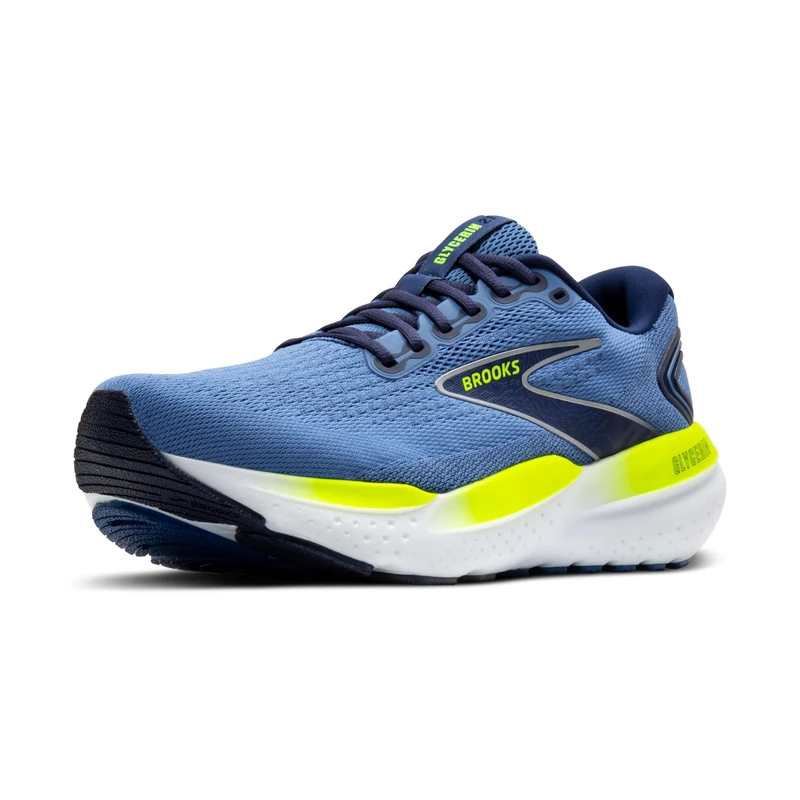 BROOKS 1104191D409 Glycerin 21 Men Blue/Peacoat/Lemon UK 9.5