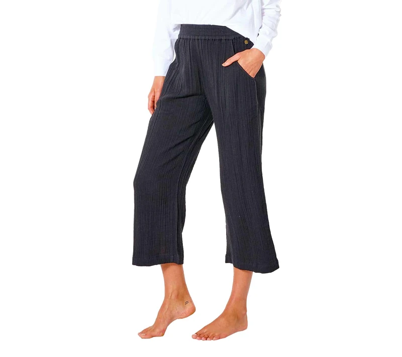 RIP CURL Women's Premium Surf Beach Pants Casual, Black, XXS