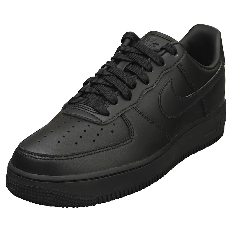 NIKE DM0211-001 Air Force 1 '07 Fresh Men Black/Anthracite-Black-Black UK 6.5