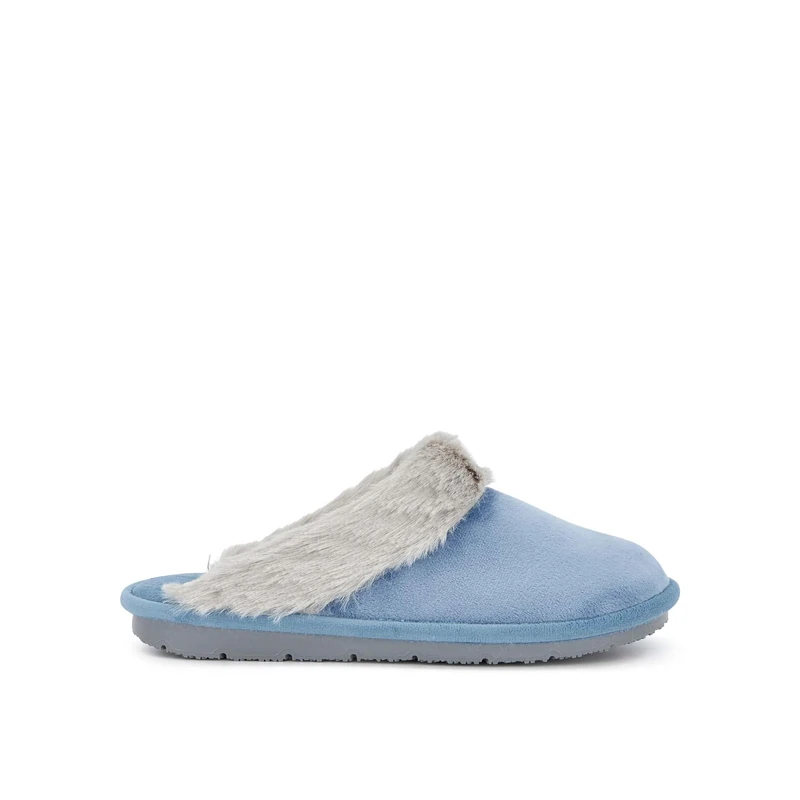 Scholl Brienne Women's Slippers, Light Blue, 8 UK