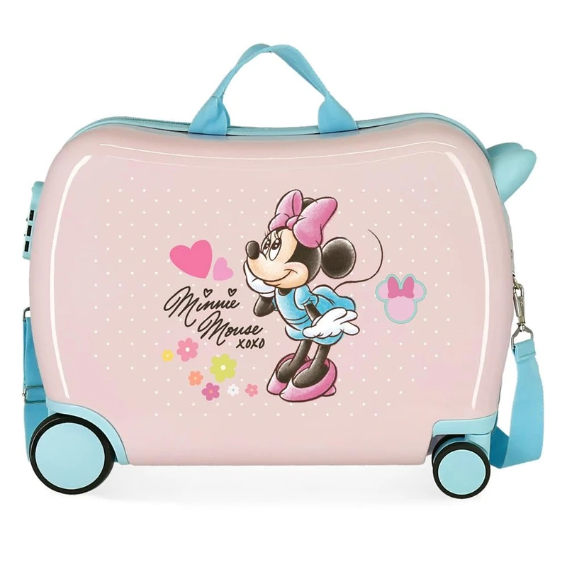 Disney Joumma Minnie Imagine Children's Suitcase Pink 50 x 38 x 20 cm Hard ABS Combination Lock Side 38L 1.8 kg 2 Wheels Hand Luggage, pink, Children's Suitcase