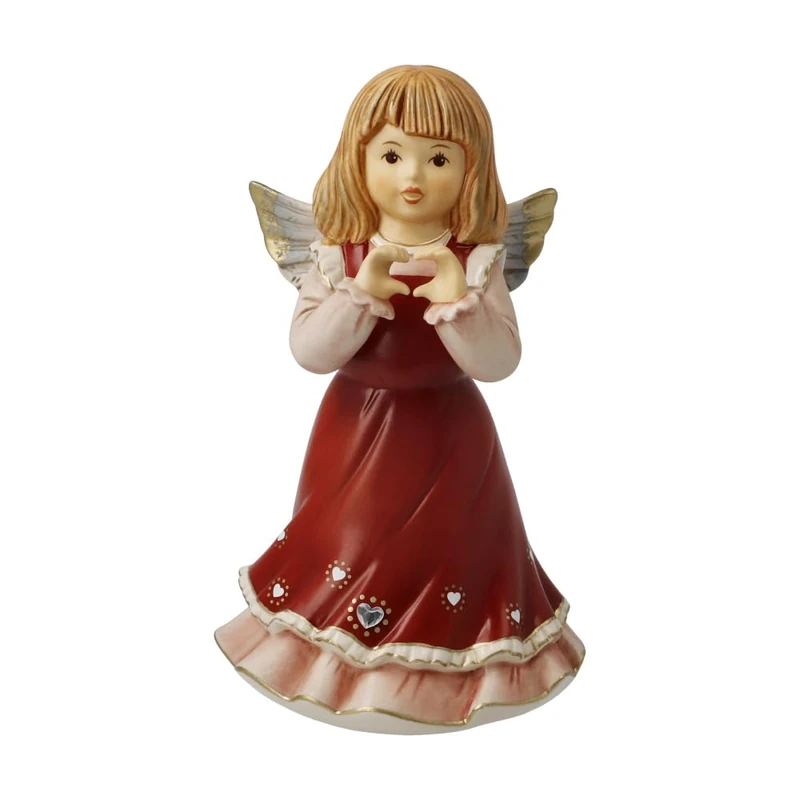Goebel Angel Figurine Du bist mein Schatz Bordeaux – Heavenly Messengers Christmas