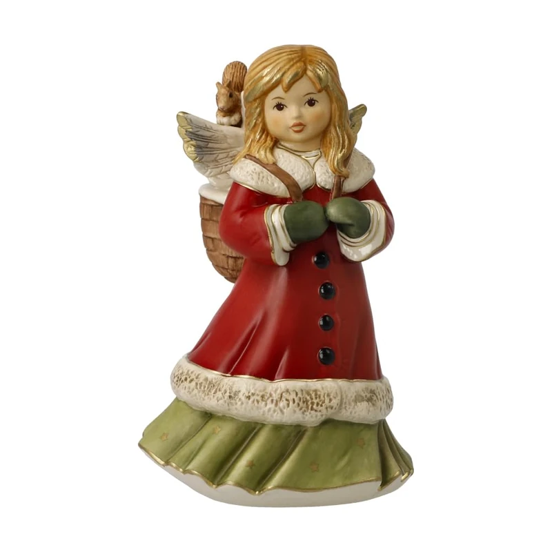 Goebel Angel Figurine Forest Walk Winter Forest Christmas
