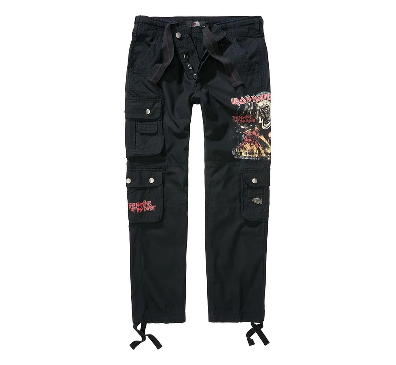 Brandit IRM Pure Slim Trouser, color: black, size: M